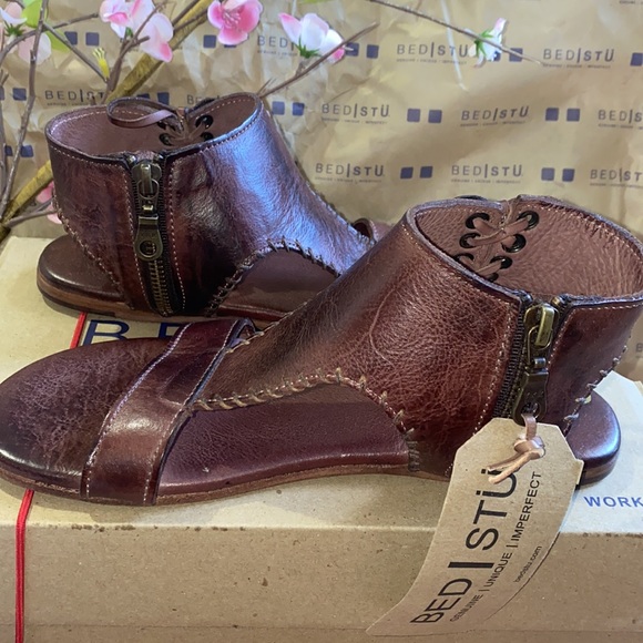 bed sru sandals Nina teak dip color - Picture 4 of 10